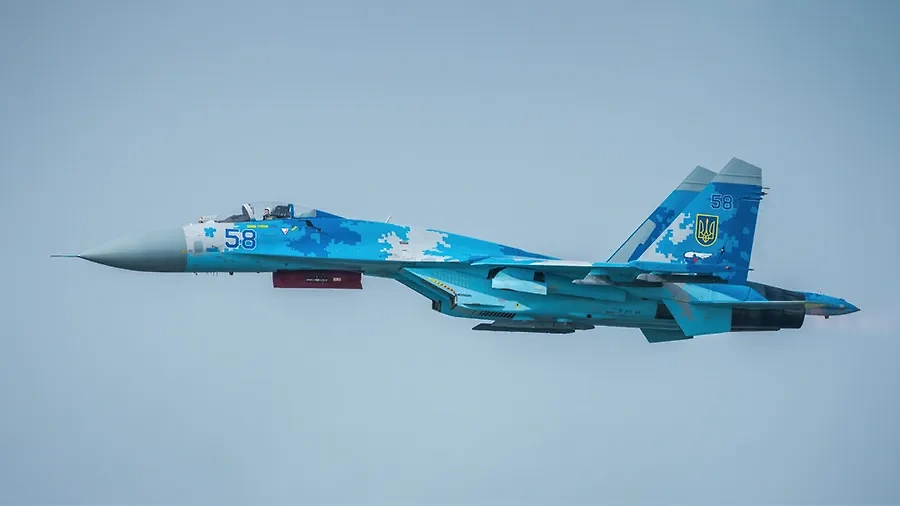 Су-27 Воздушных сил Украины. Обложка © Shutterstock / FOTODOM