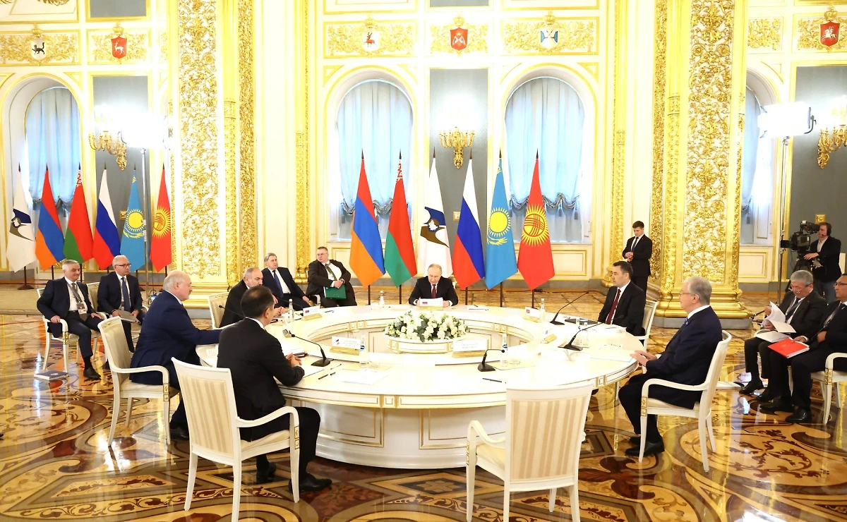 Заседание Высшего Евразийского экономического совета. Обложка © Кremlin.ru