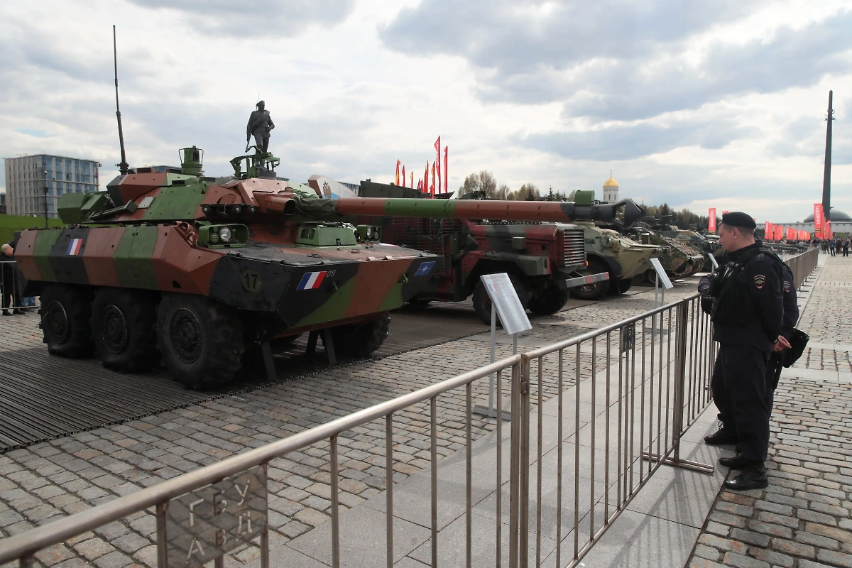 Французский колёсный танк AMX-10RC. Фото © АГН "Москва" / Василий Кузьмиченок