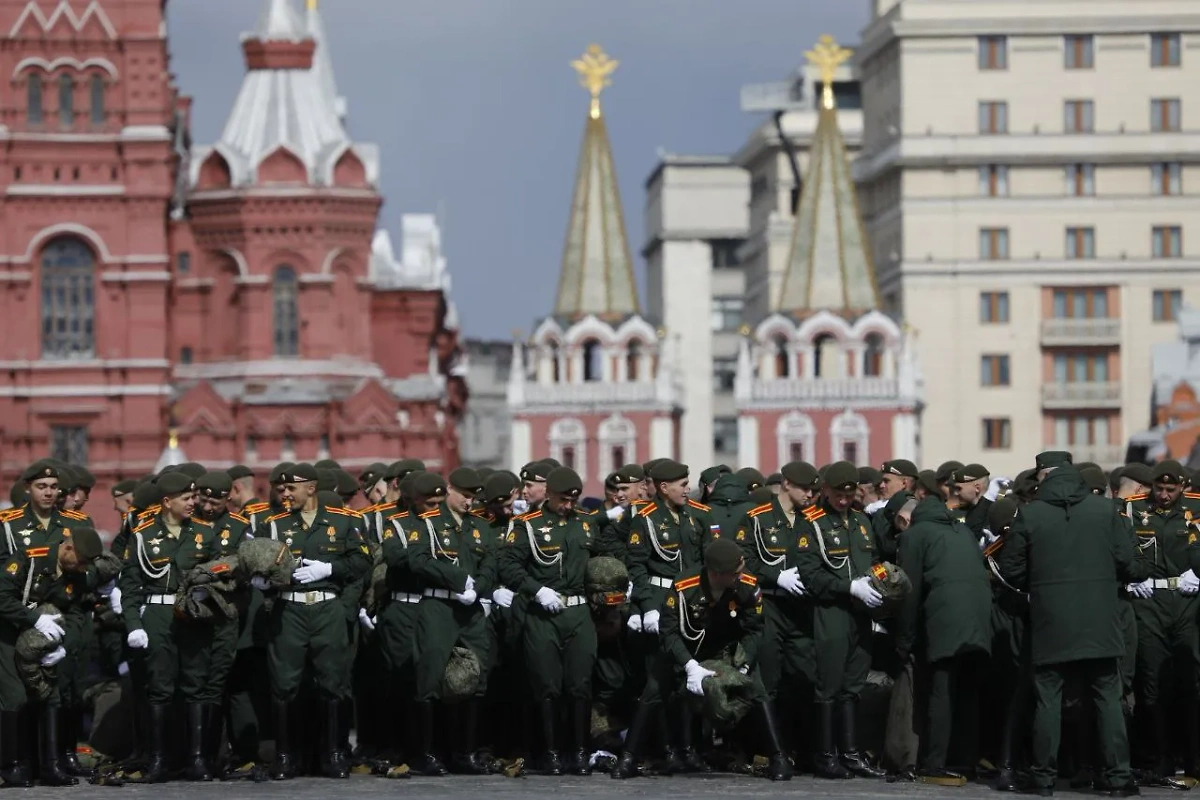 Подготовка к Параду Победы в Москве. Фото © Life.ru