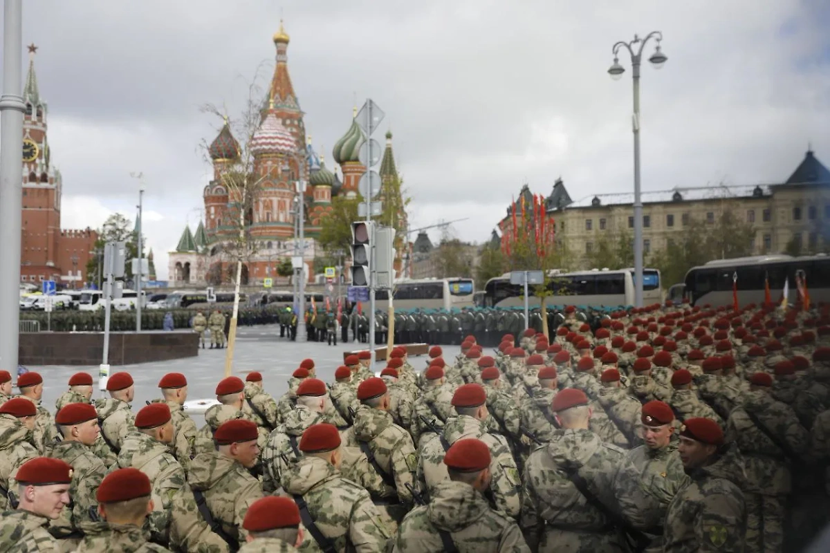 Подготовка к Параду Победы в Москве. Фото © Life.ru