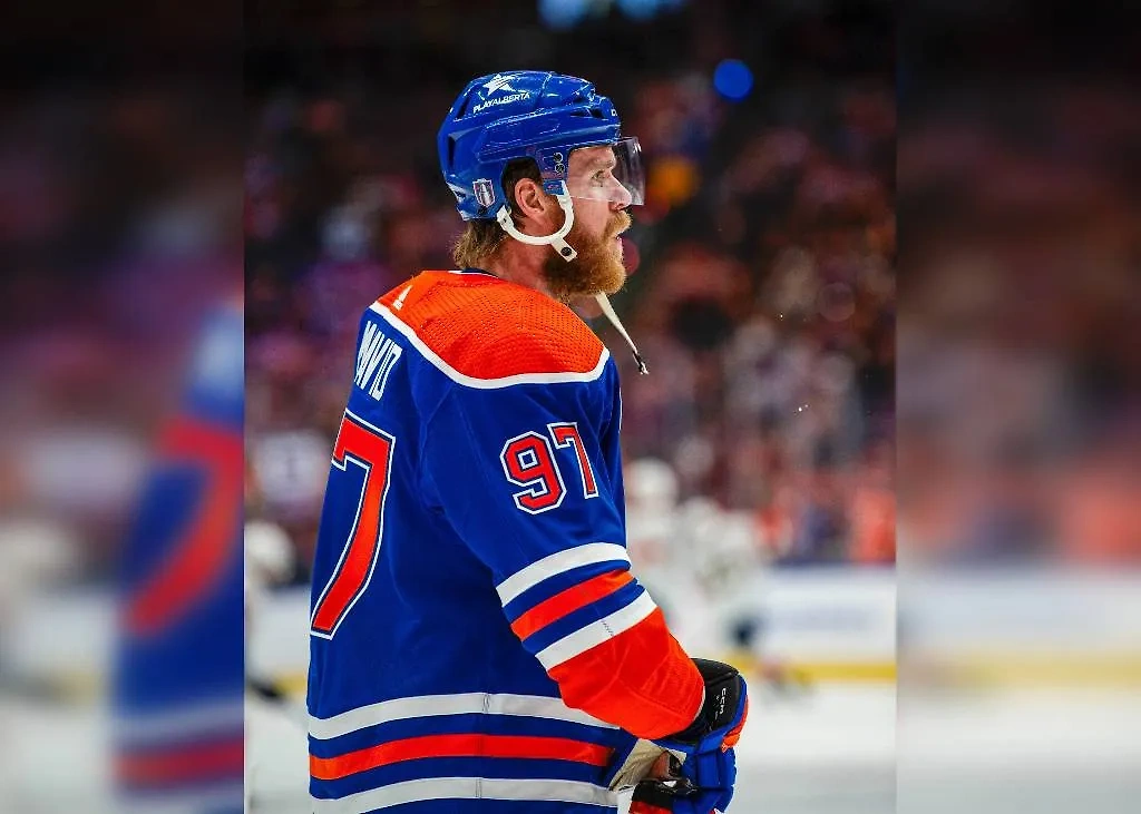 Коннор Макдэвид. Обложка © X / Edmonton Oilers