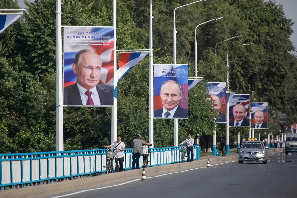 Обстановка в Пхеньяне перед визитом президента РФ Владимира Путина. Фото © Life.ru / Андрей Тишин