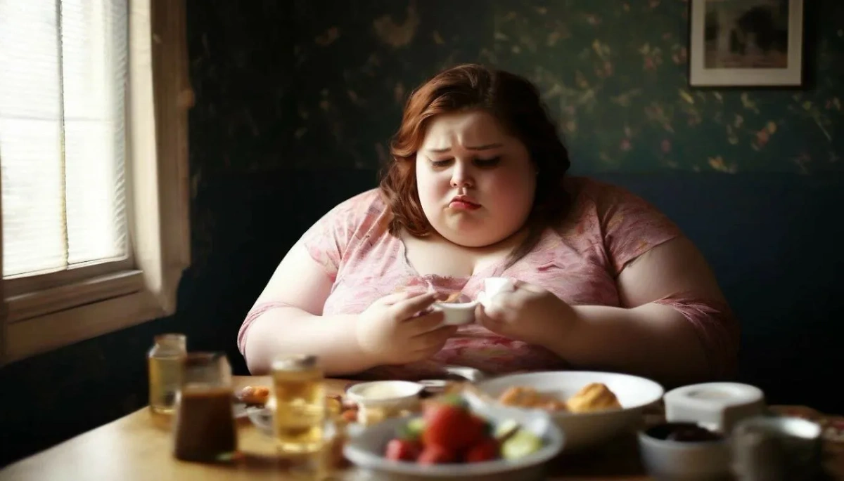 Почему неудовлетворённые жизнью женщины много едят? Фото © Шедеврум