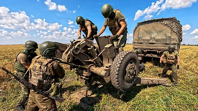 По украинской артиллерии за последние сутки хорошо поработали наши орудия и БПЛА. Обложка © ТАСС / Алексей Коновалов