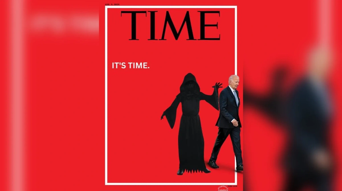 Шуточная обложка журнала Time. Обложка © X / Time