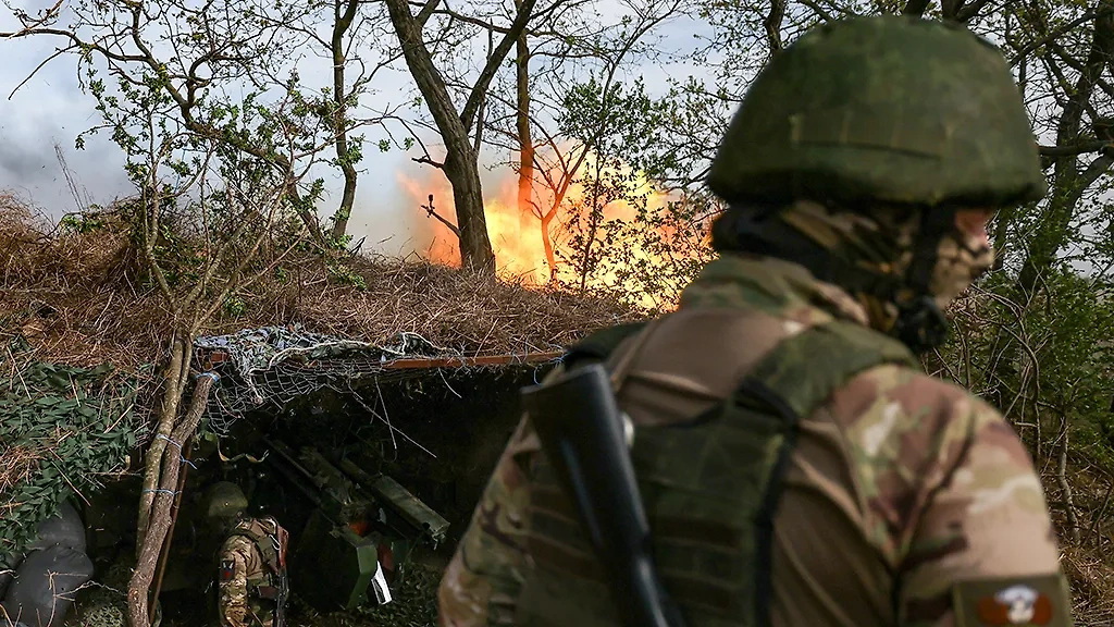 Российские военнослужащие в зоне СВО. Фото © ТАСС / Алексей Коновалов