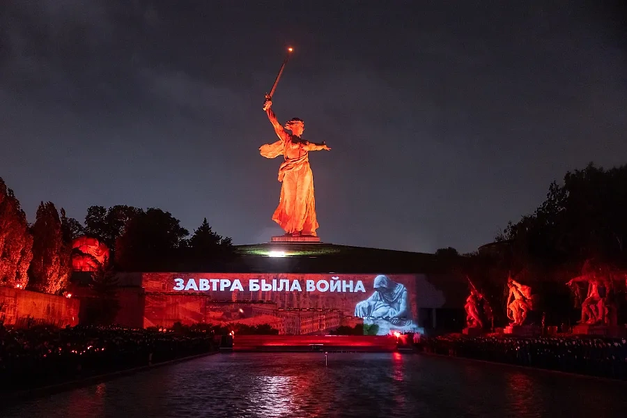 Акция "Завтра была война". Обложка © Пресс-служба Администрации Волгоградской области