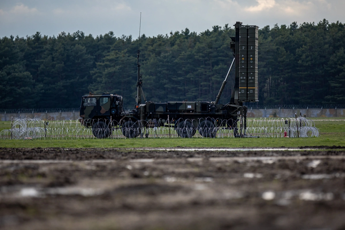 Итальянская система ПВО SAMP/T. Обложка © ТАСС / EPA / MARTIN DIVISEK