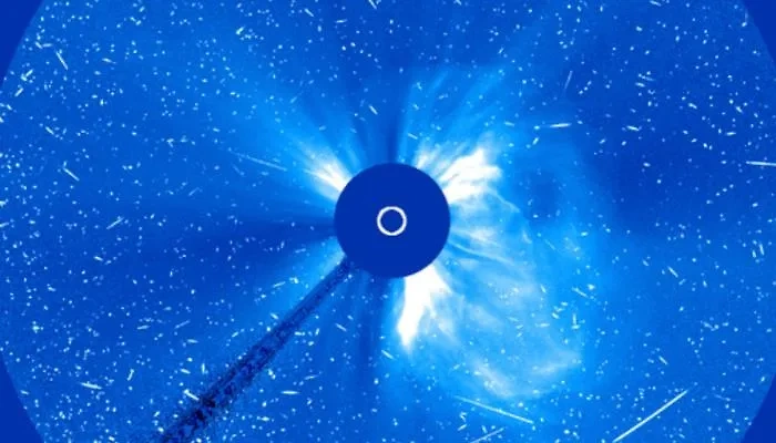 Снимки с космического телескопа LASCO — 8 июня 2024 года, 07:30 мск. Фото © ИКИ РАН