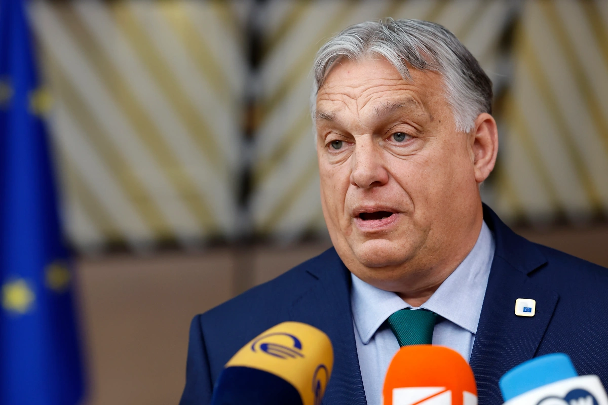 Премьер-министр Венгрии Виктор Орбан. Фото © ТАСС / AP / Geert Vanden Wijngaert
