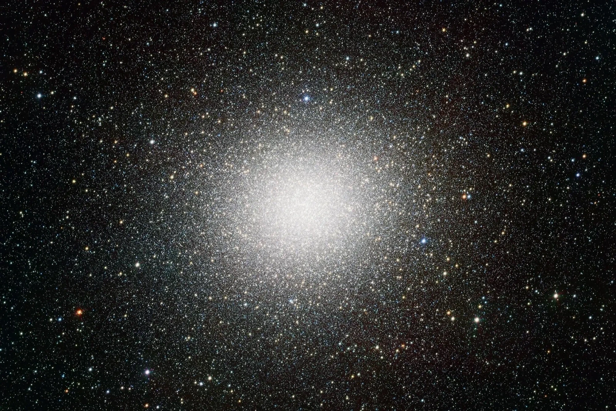 Шаровое звёздное скопление омега Центавра. Фото © VST image of the giant globular cluster Omega Centauri* | ESO