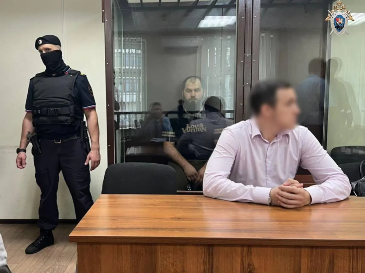Залумхан Ибрагимов в зале суда. Фото © Telegram / Столичный СК