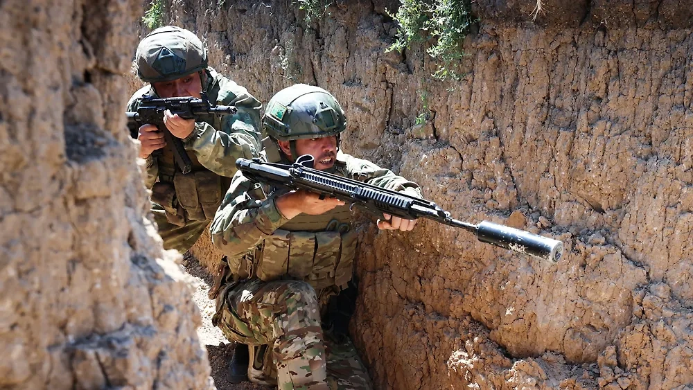 Российские военные в зоне СВО. Обложка © ТАСС / Александр Полегенько