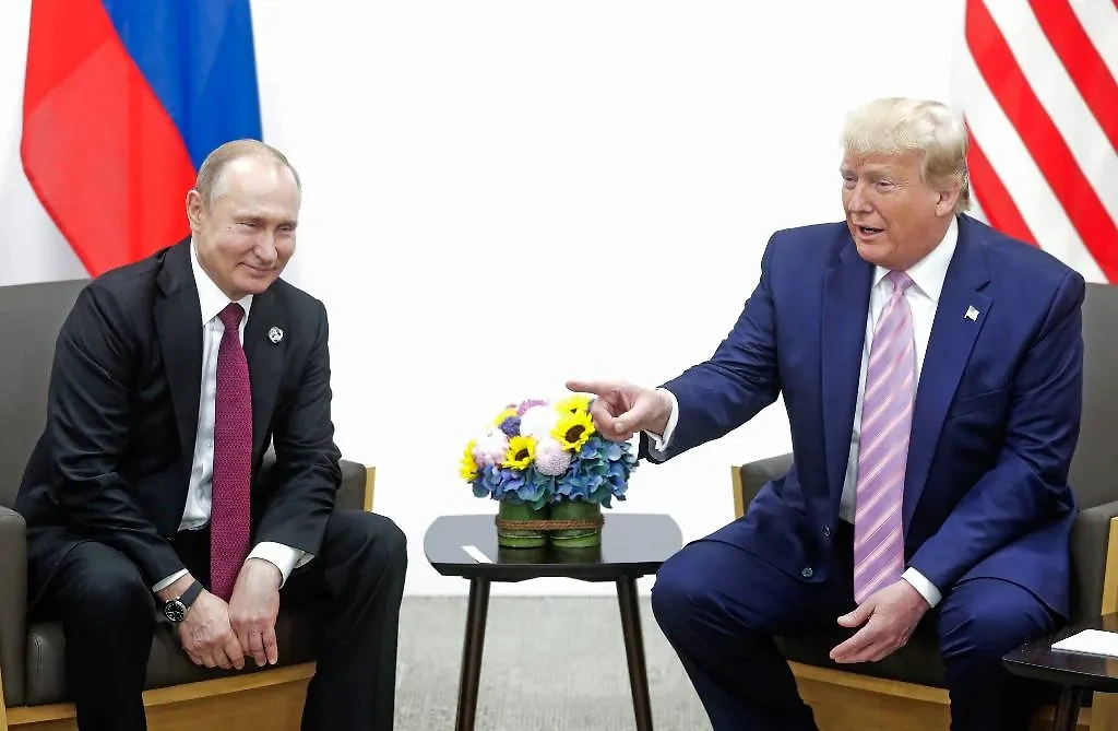 Владимир Путин и Дональд Трамп. Обложка © ТАСС / Михаил Метцель