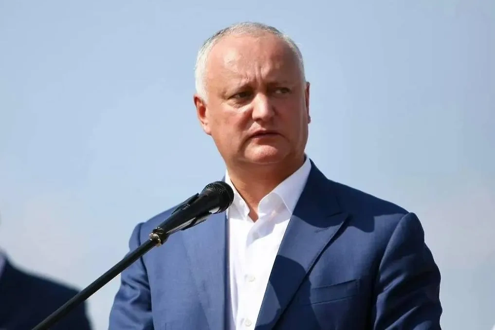 Игорь Додон. Обложка © Telegram / Igor Dodon