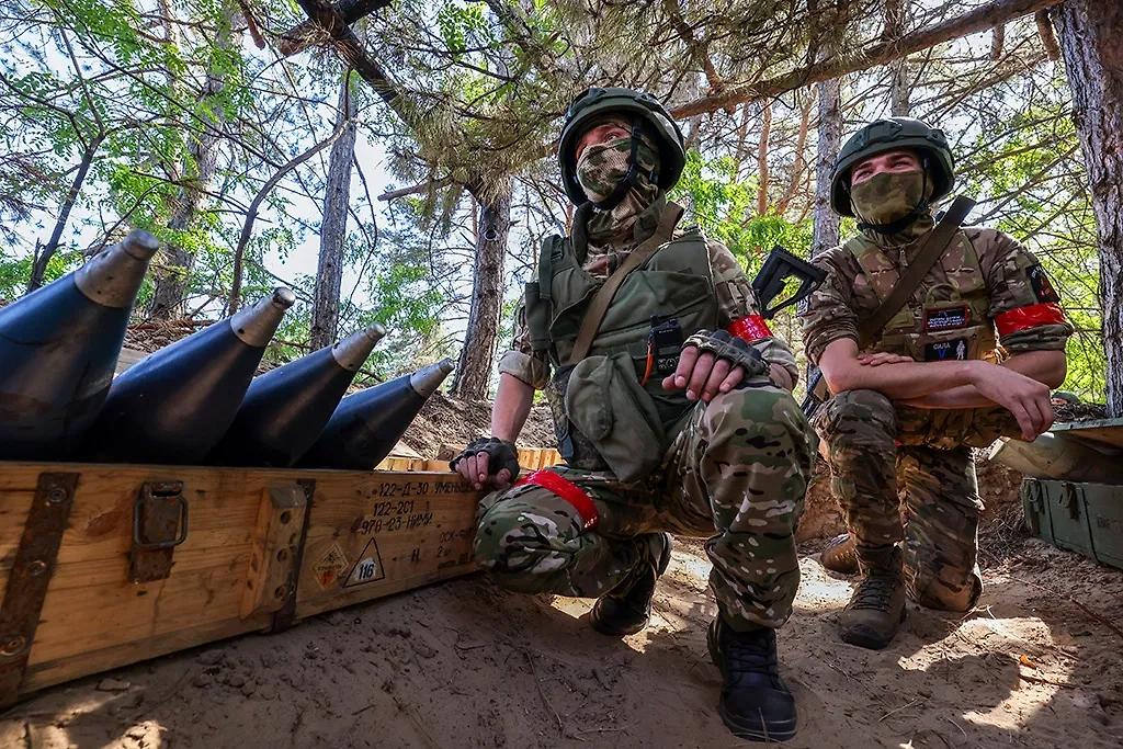 Военнослужащие РФ в зоне спецоперации. Фото © ТАСС / Алексей Коновалов