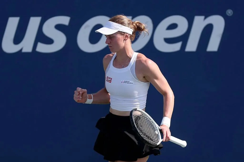 Российская теннисистка Людмила Самсонова на US Open. Обложка © X / WTA