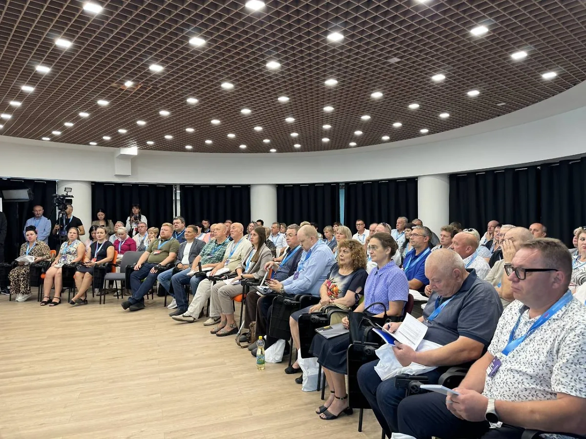 Мероприятие в ЛНР в рамках проекта "Флагманы образования". Фото © Telegram / Флагманы образования