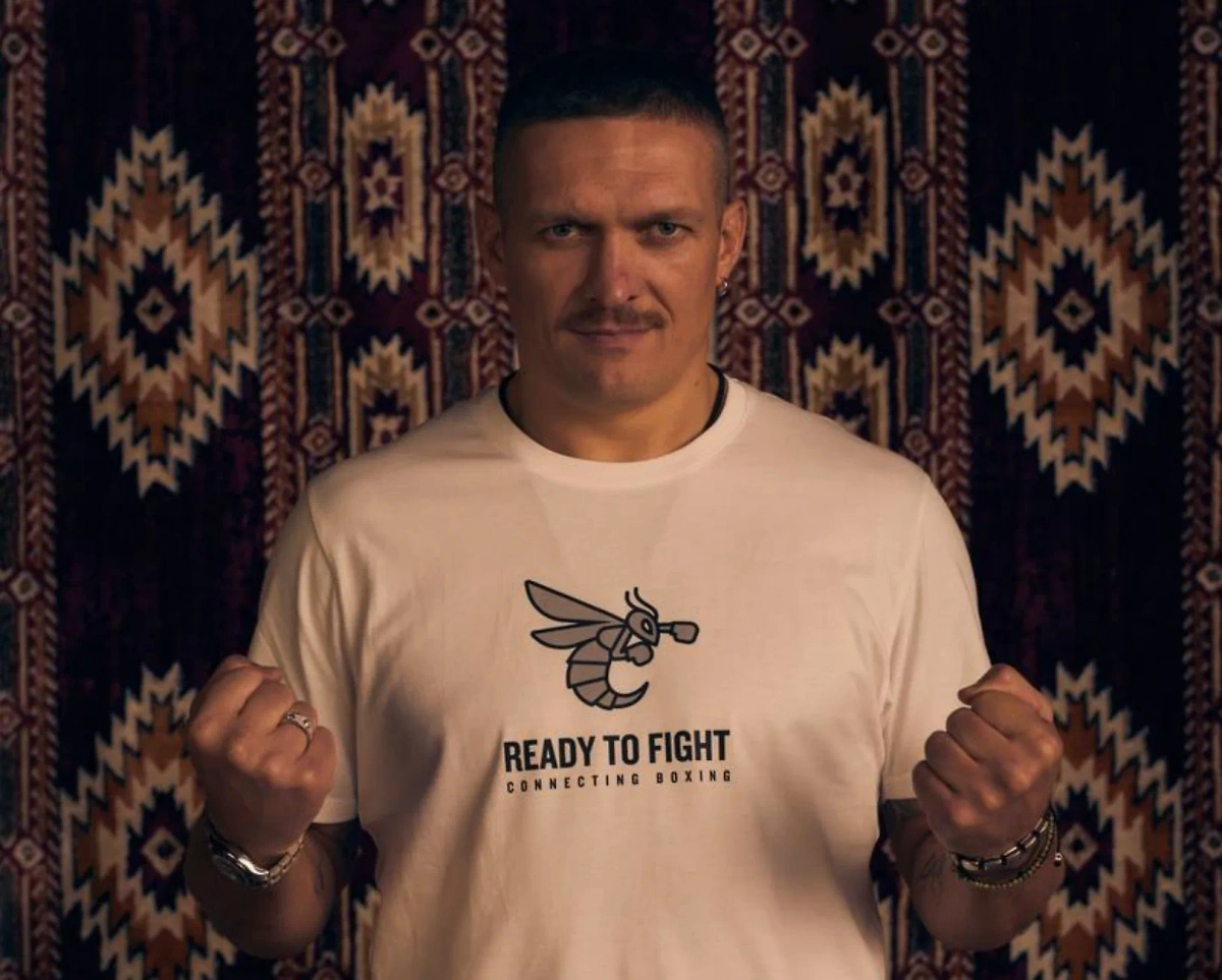 Украинский боксёр Александр Усик. Обложка © Telegram / USYK 17