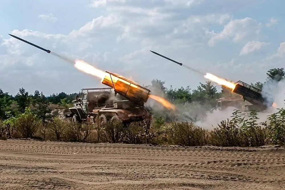 Боевые действия в зоне СВО. Обложка © ТАСС / Пресс-служба Минобороны РФ