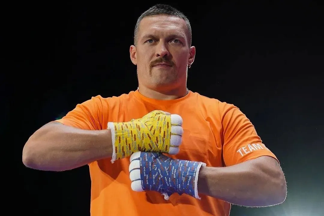 Украинский боксёр Александр Усик. Обложка © Telegram / USYK 17