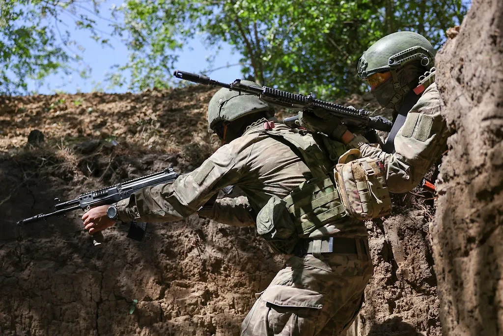 Боевые действия в зоне СВО. Фото © ТАСС / Алексей Коновалов