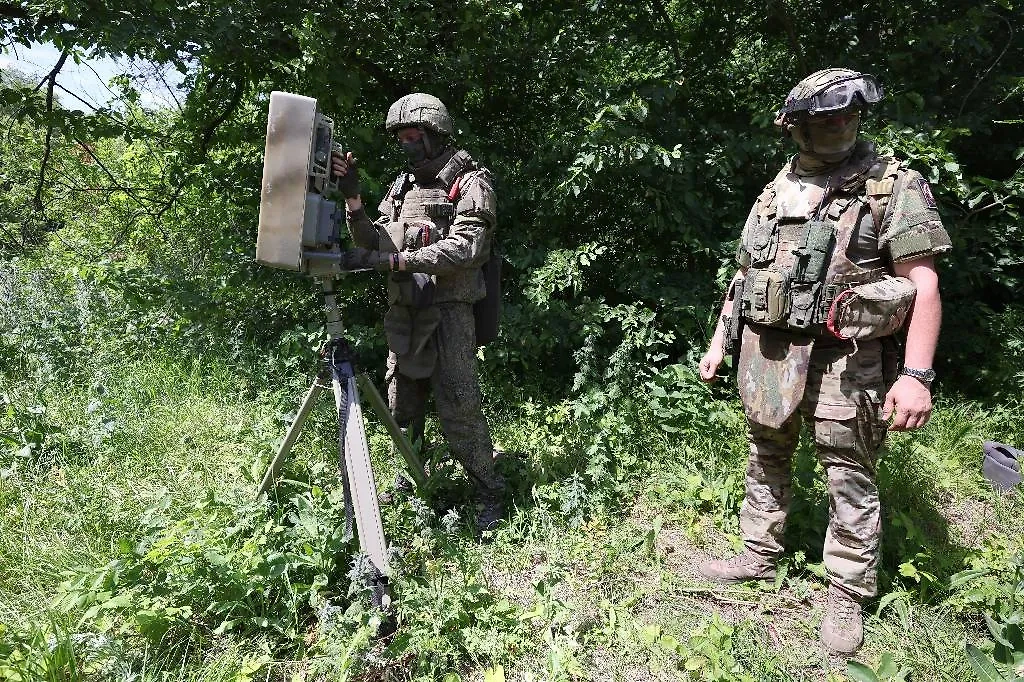 Российские военные в зоне СВО. Фото © ТАСС / Александр Река