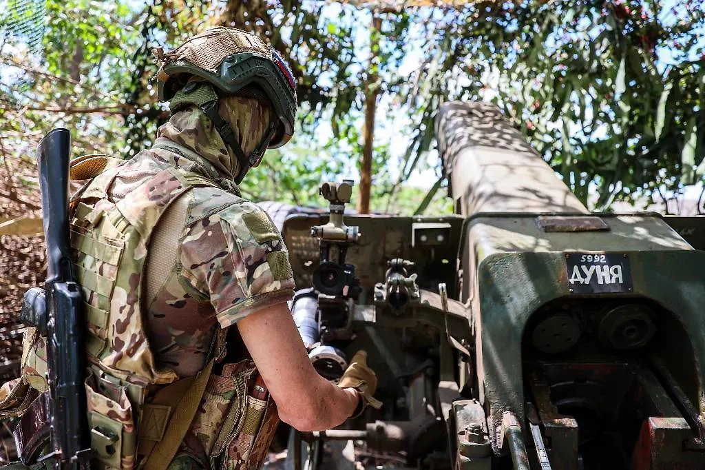 Российские военные в зоне СВО. Фото © ТАСС / Александр Река 