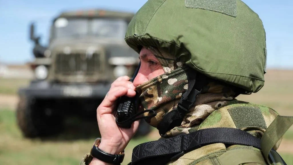 Российский военный в зоне СВО. Фото © ТАСС / Алексей Коновалов