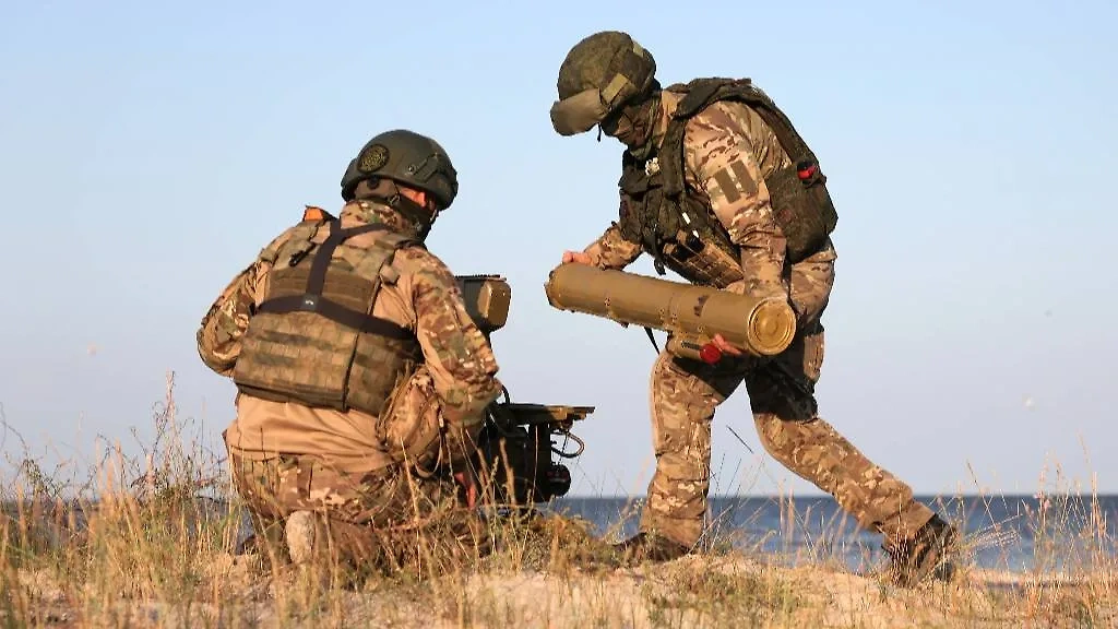 Российские военные в зоне СВО. Фото © ТАСС / Алексей Коновалов