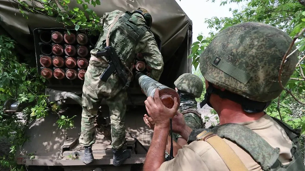 Российские военные в зоне СВО. Фото © ТАСС / Александр Полегенько