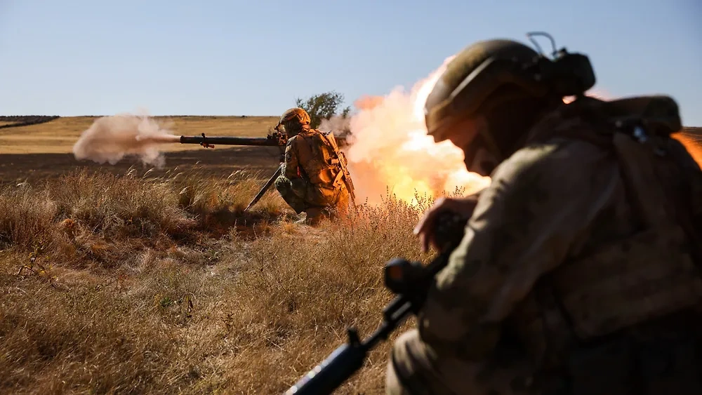 Боевые действия в зоне СВО. Обложка © ТАСС / Александр Река