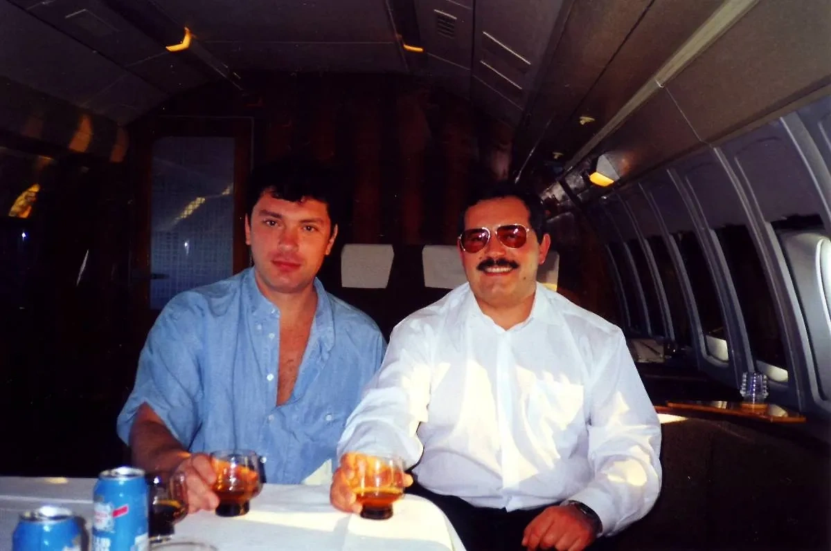 Борис Немцов и Борис Надеждин. Фото © VK / Борис Надеждин