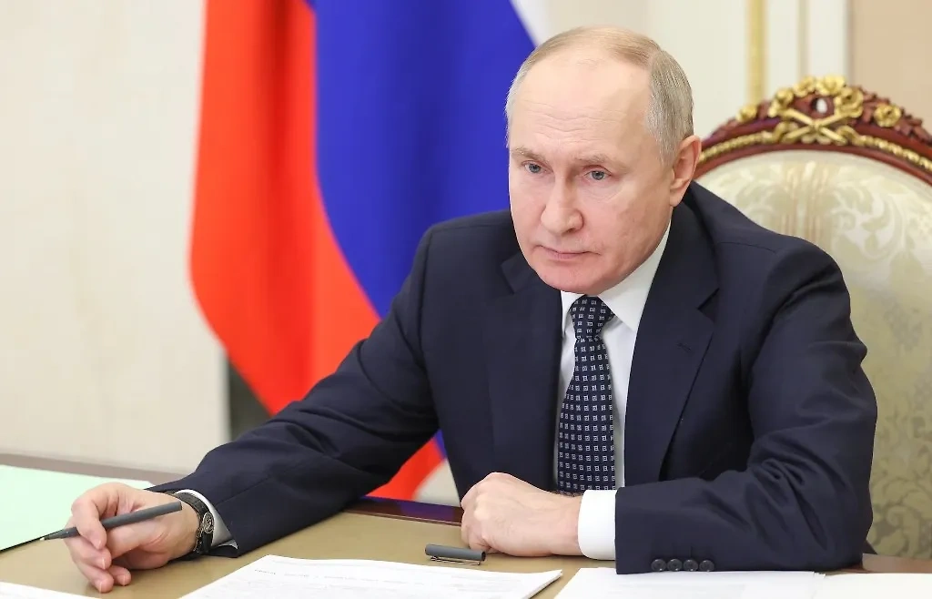 Президент РФ Владимир Путин. Обложка © ТАСС / Пресс-служба Президента РФ / Гавриил Григоров