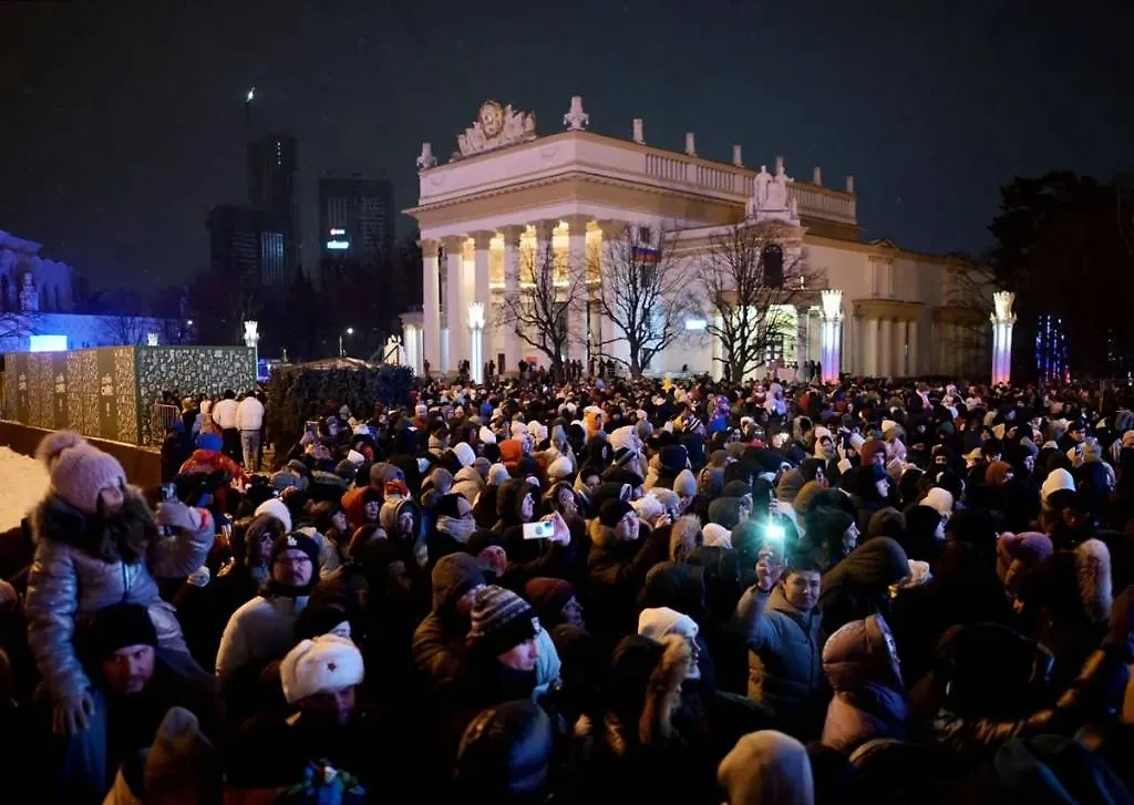 Встреча Нового года на Международной выставке-форуме "Россия". Фото © Владимир Астапкович / Фотохост-агентство РИА "Новости"