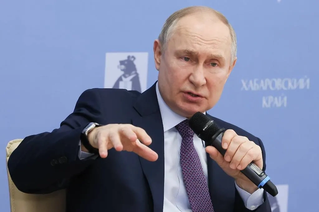 Президент РФ Владимир Путин. Обложка © ТАСС / Михаил Метцель