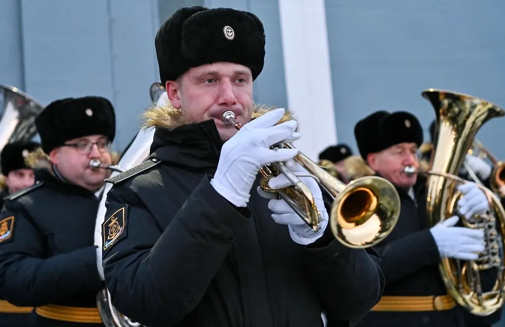 14 января отмечается День Военно-оркестровой службы Вооружённых сил России. Фото © ТАСС / Лев Федосеев