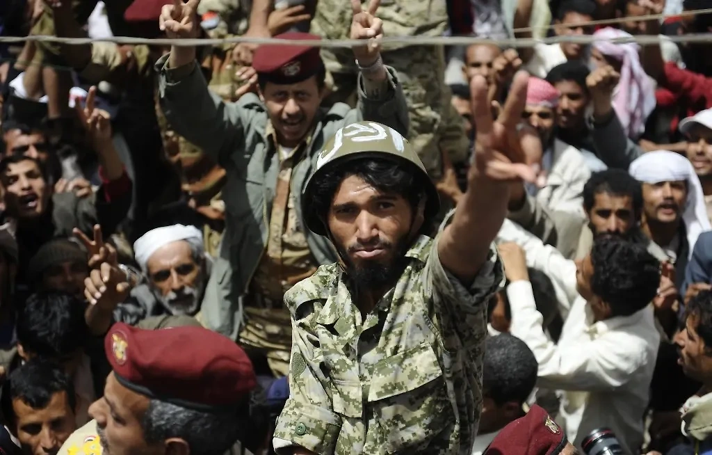 Йеменские хуситы выступают против геноцида Газы. Фото © Shutterstock
