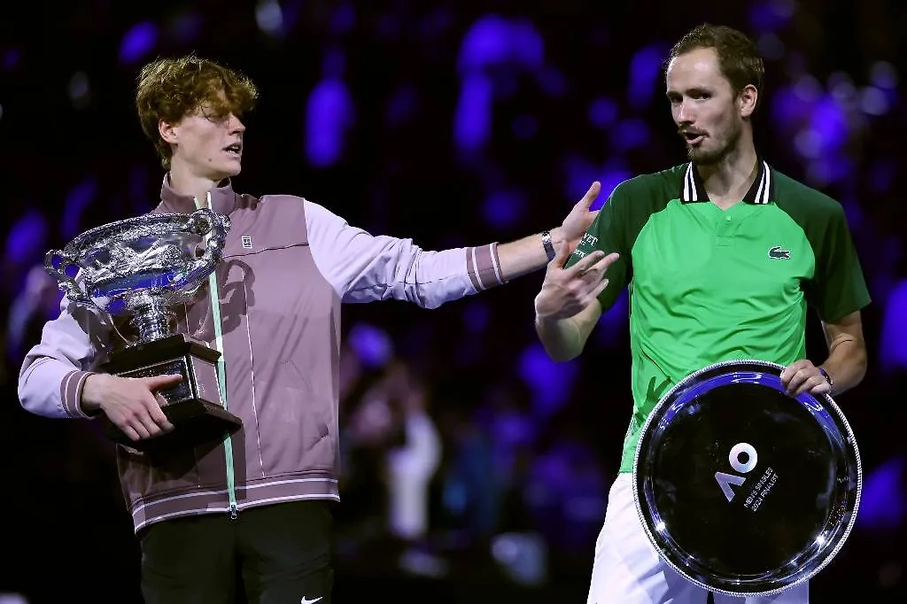 Теннисный турнир Australian Open, финал: Янник Синнер (Италия) – Даниил Медведев (Россия). Обложка © ТАСС / Asanka Brendon Ratnayake