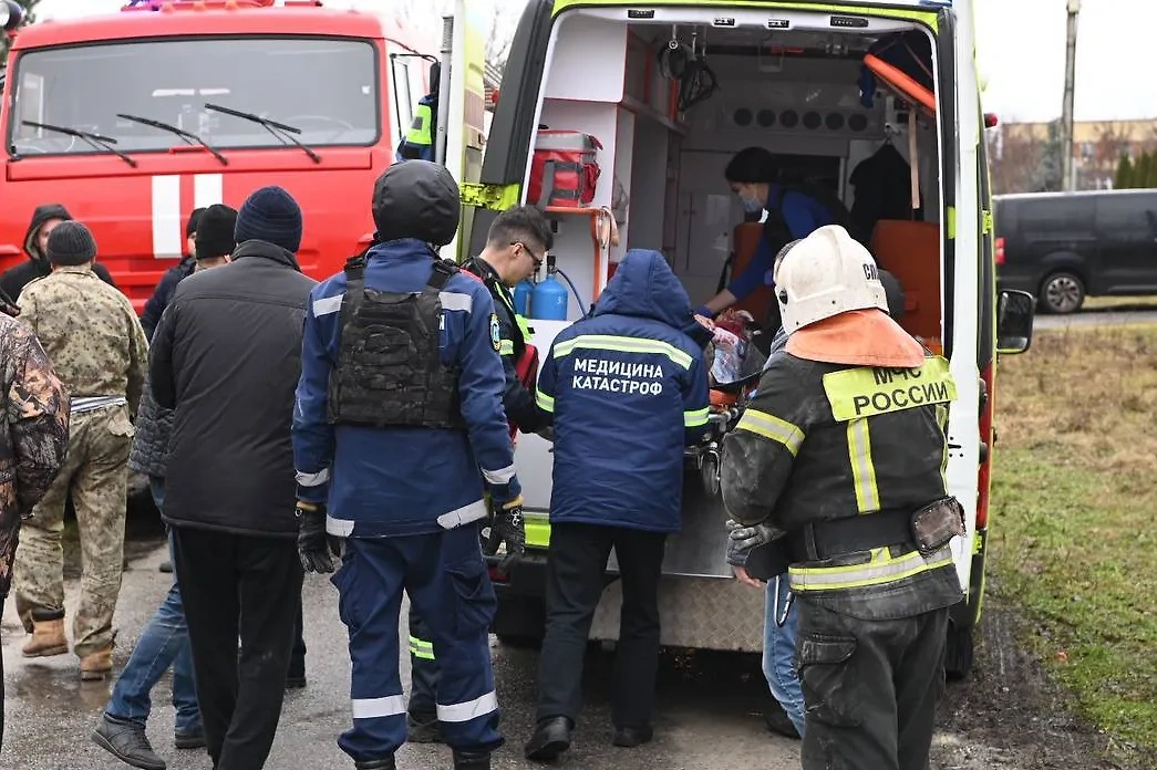 В результате атаки ВСУ на Белгородскую область пострадали мирные жители. Фото © t.me / Демидов