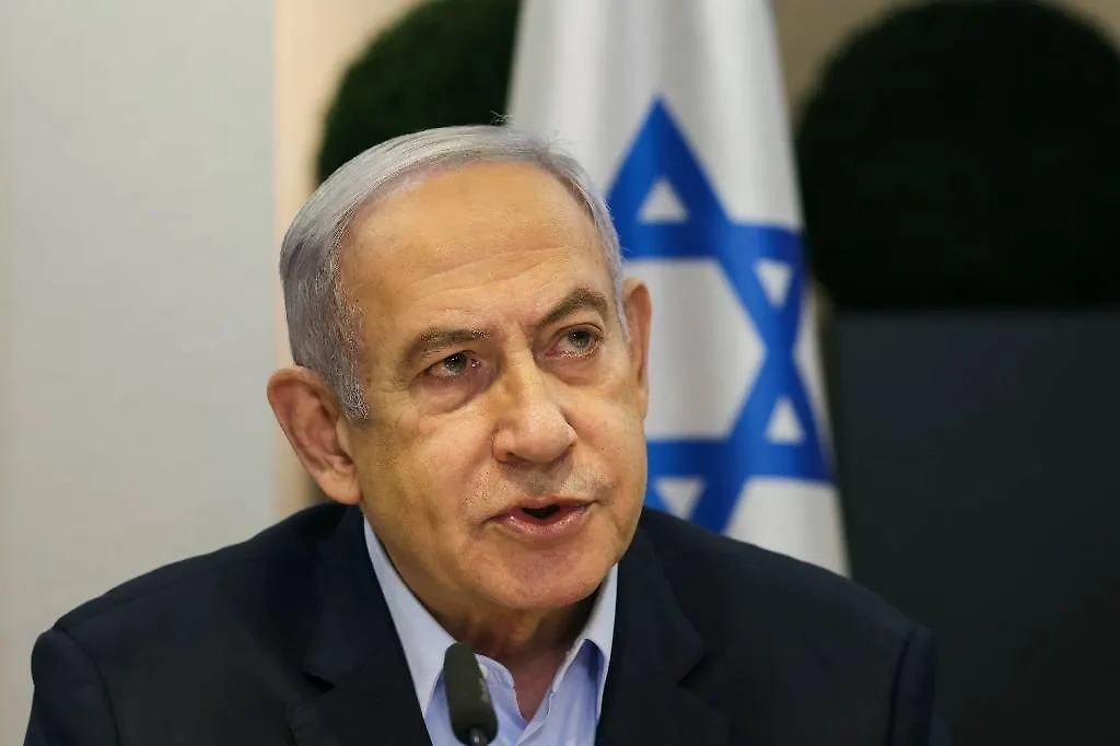Премьер-министр еврейского государства Биньямин Нетаньяху. Обложка © ТАСС / EPA / RONEN ZVULUN / POOL