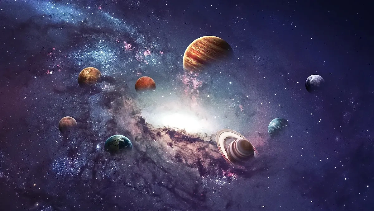 Ещё никогда астрономы не видели, чтобы галактики водили во Вселенной подобные хороводы. Обложка © Shutterstock