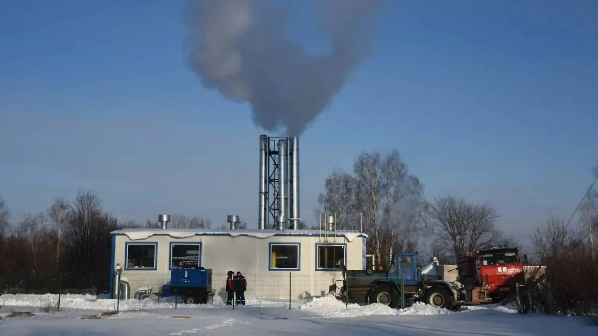 В Железногорске Курской области вернули тепло и свет после атаки ВСУ. Фото © Telegram / Роман Старовойт