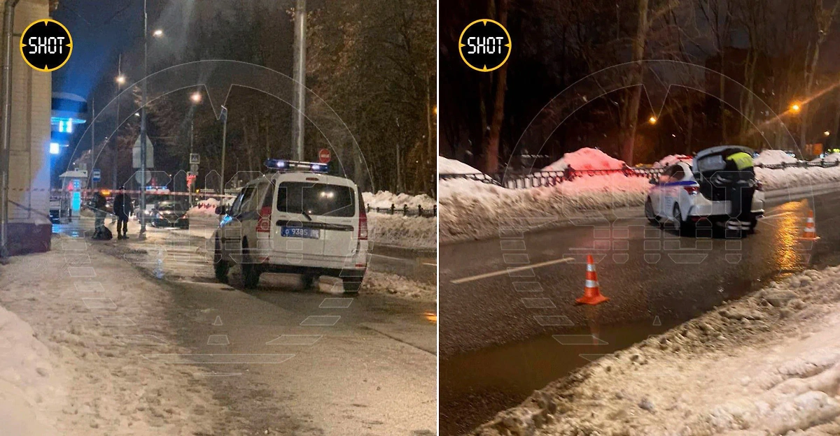 Похожий на СВУ предмет обнаружили у жилого дома на востоке Москвы. Обложка © T.me / SHOT