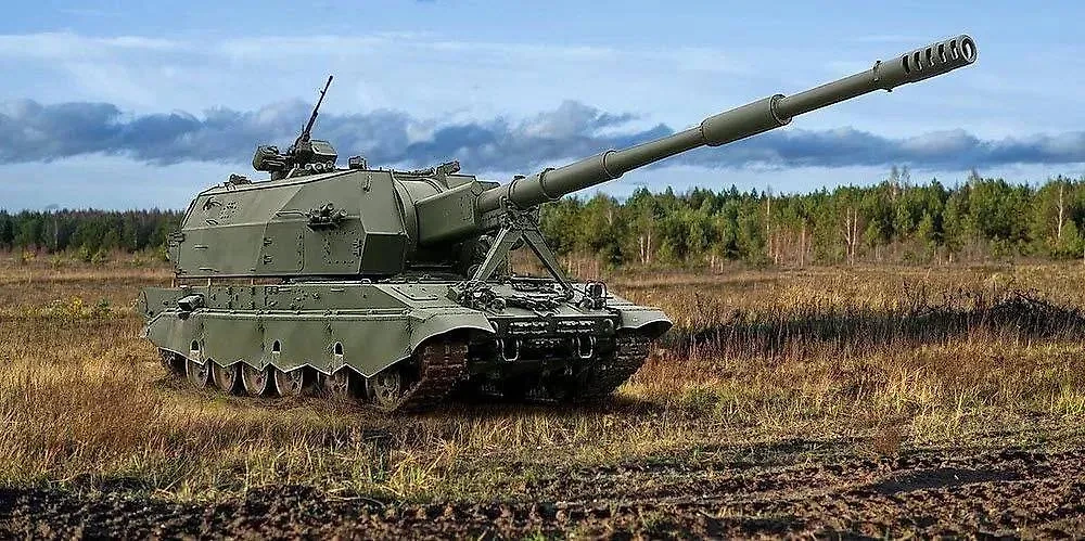 Самоходная артиллерийская установка (САУ) "Коалиция-СВ". Обложка © Telegram / "Ростех"
