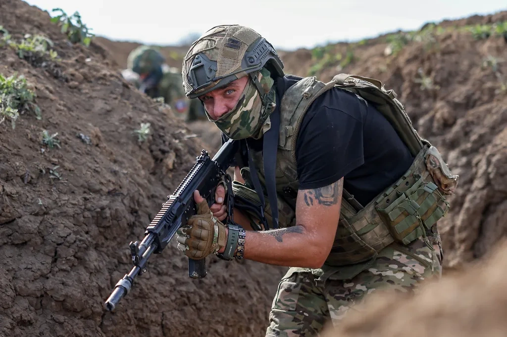 Боевые действия в зоне СВО. Обложка © TACC / Алексей Коновалов