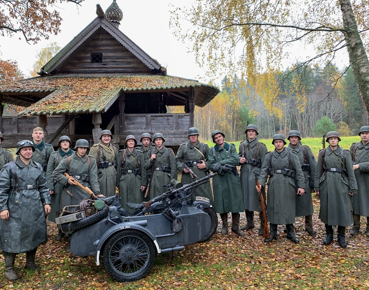 Съёмки фильма «Василий Тёркин». Обложка © Х/ф «Василий Тёркин» / Серёга Ионов