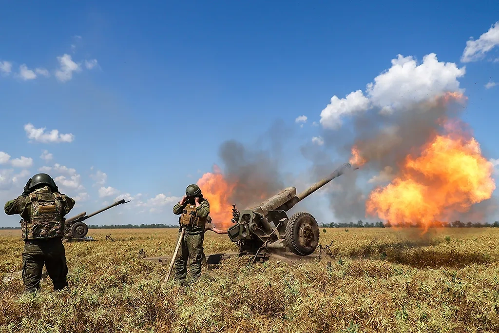 Боевые действия в зоне СВО. Обложка © ТАСС / Алексей Коновалов