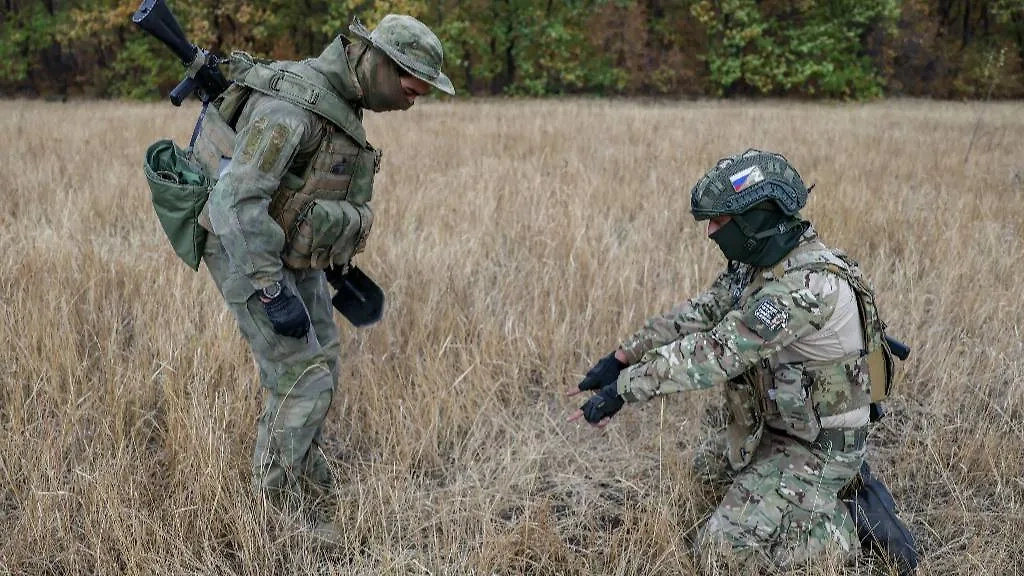 Российские военные в зоне СВО. Фото © ТАСС / Александр Река